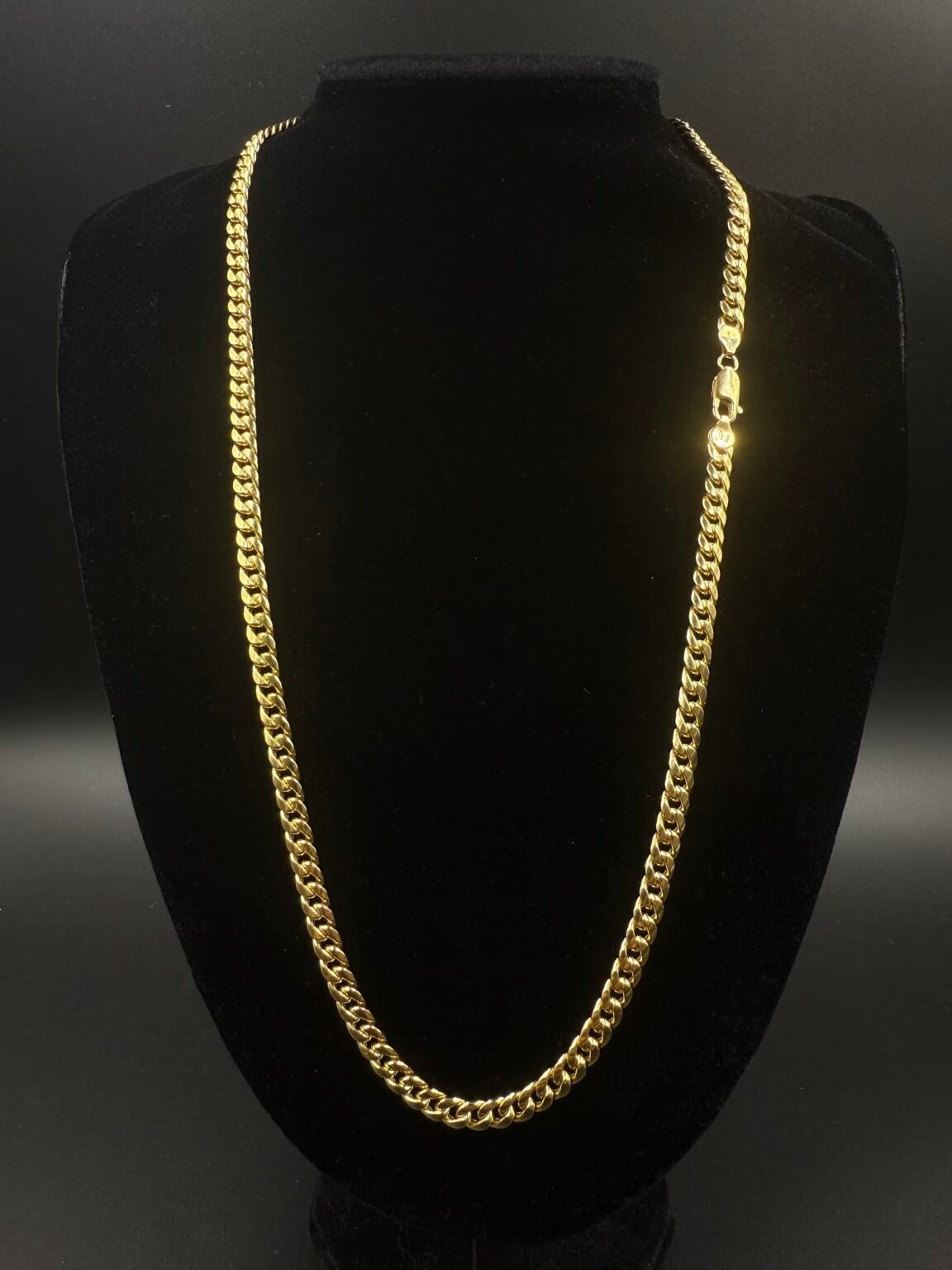 10k gold 5.5mm Cuban chain