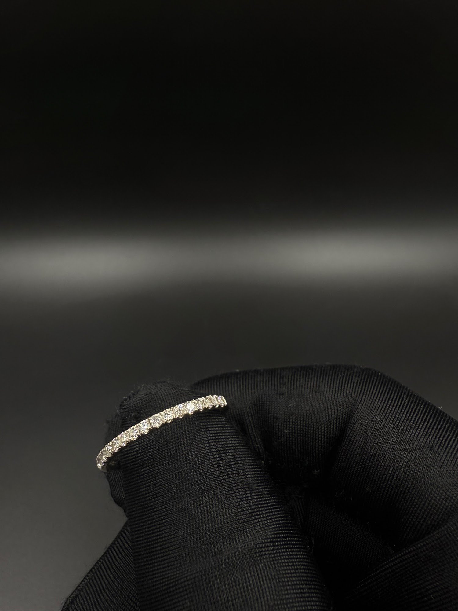 10k white gold diamond ring