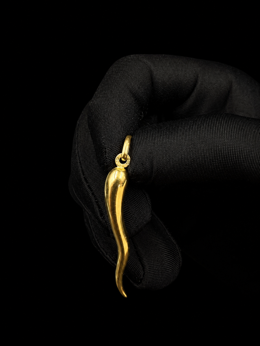 10k gold spice pendant