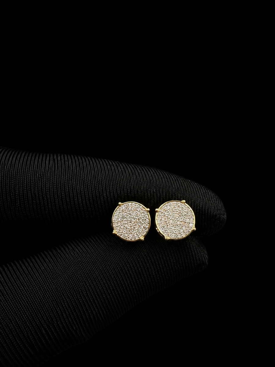 10k gold diamond earrings