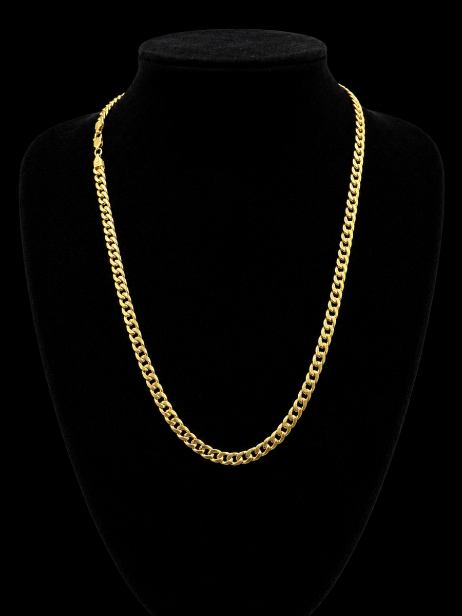 10k gold Cuban link chain