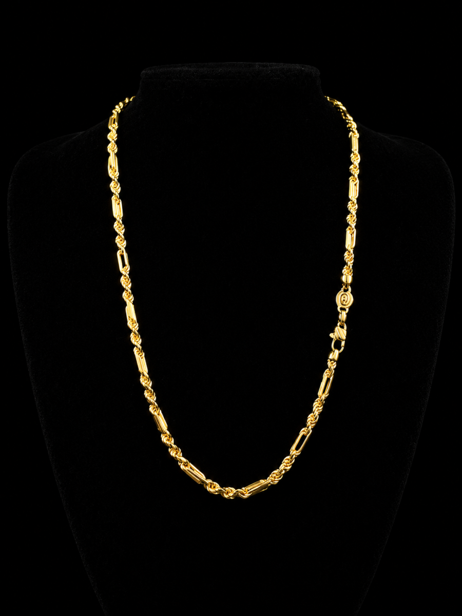 10k gold solid Milano chain