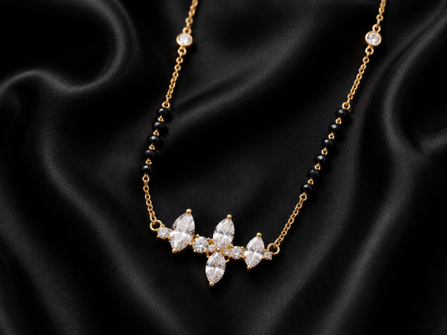 14k gold fancy lab diamond chain